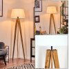 Bassagoda Lampadaire Écru, Noir, 1 lumière