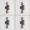 Morbak Lampe murale d´extérieur, Luminaire Up & Down Noir, 2 lumières
