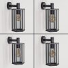 Monfanim Lampe murale d´extérieur Noir, 1 lumière