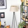 Bassagoda Lampadaire beige, Blanc, 1 lumière
