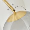 Koyoto Boule lumineuse, Lampadaire, Lampadaires arc Laiton, 1 lumière
