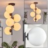 Gastor Plafonnier, Boule lumineuse Transparent, 6 lumières