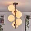 Gastor Plafonnier, Boule lumineuse Transparent, 6 lumières