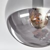 Gastor Plafonnier, Boule lumineuse Fumé, 9 lumières