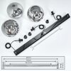 Suspension Semrong Noir, 3 lumières