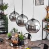 Suspension Semrong Noir, 3 lumières