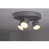 Spot Philips STAR LED Aluminium, Acier inoxydable, 3 lumières
