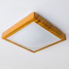 Plafonnier Sora Wood LED Bois clair, 1 lumière