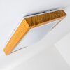 Plafonnier Sora Wood LED Bois clair, 1 lumière