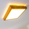 Plafonnier Sora Wood LED Bois clair, 1 lumière