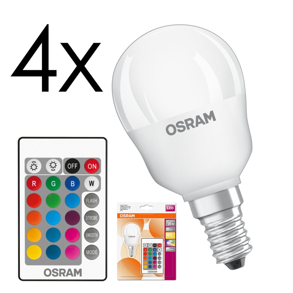 E14 LED 4.5 Watt blanc chaud dimmable 250 Lumen main product photo