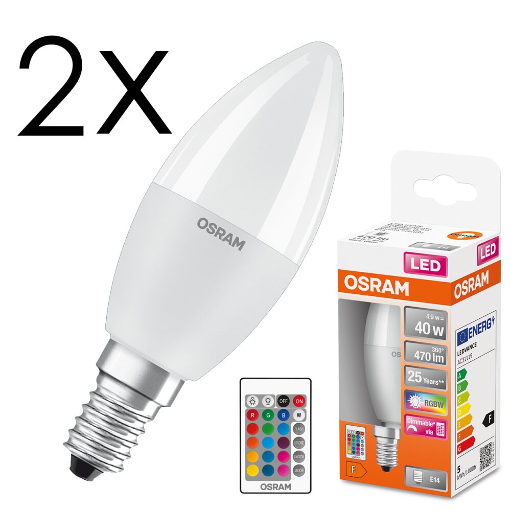 E14 LED 4.5 Watt blanc chaud dimmable 250 Lumen main product photo