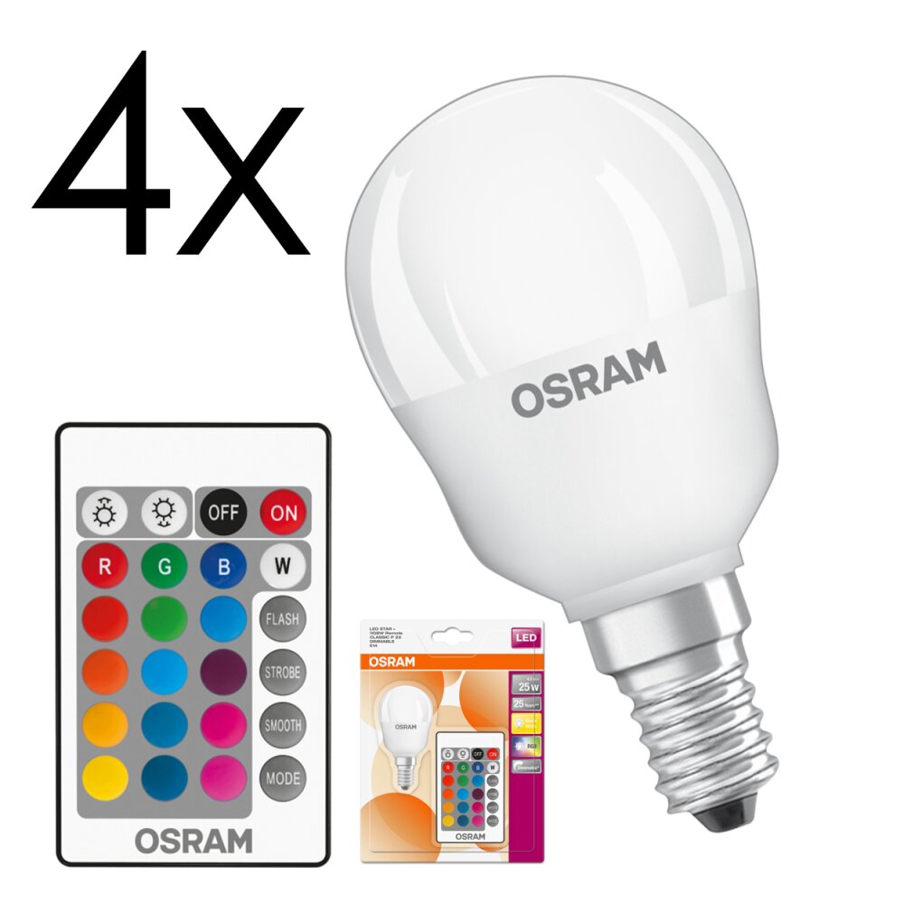 E14 LED 4.5 Watt blanc chaud dimmable 250 Lumen main product photo