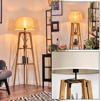 Bassagoda Lampadaire Écru, 1 lumière