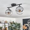 Gastor Plafonnier, Boule lumineuse Clair, Fumé, 2 lumières