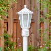 Loria Luminaire extérieur, Eclairage de chemin Blanc, 1 lumière, Détecteur de mouvement