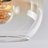 Koyoto Plafonnier, Boule lumineuse Écru, Noir, 3 lumières