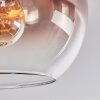 Koyoto Plafonnier, Boule lumineuse Écru, Noir, 3 lumières