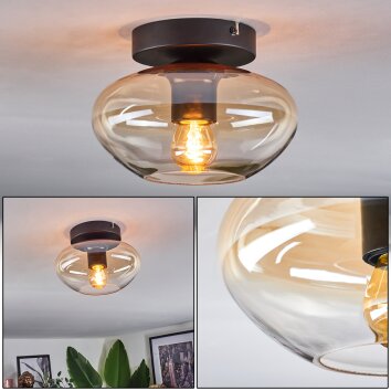 Mertola Plafonnier Ambre, Clair, 1 lumière Mertola Plafonnier Ambre, Clair, 1 lumière