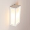 Applique murale d'extérieur Montreux LED Aluminium, Blanc, 1 lumière