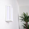 Applique murale d'extérieur Montreux LED Aluminium, Blanc, 1 lumière