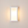 Applique murale d'extérieur Montreux LED Aluminium, Blanc, 1 lumière