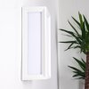 Applique murale d'extérieur Montreux LED Aluminium, Blanc, 1 lumière