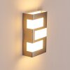 Applique murale d'extérieur Lannion LED Acier inoxydable, 3 lumières