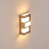 Applique murale d'extérieur Lannion LED Acier inoxydable, 3 lumières