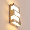Applique murale d'extérieur Lannion LED Acier inoxydable, 3 lumières