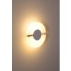 Applique Lutec LED Acier brossé, 1 lumière