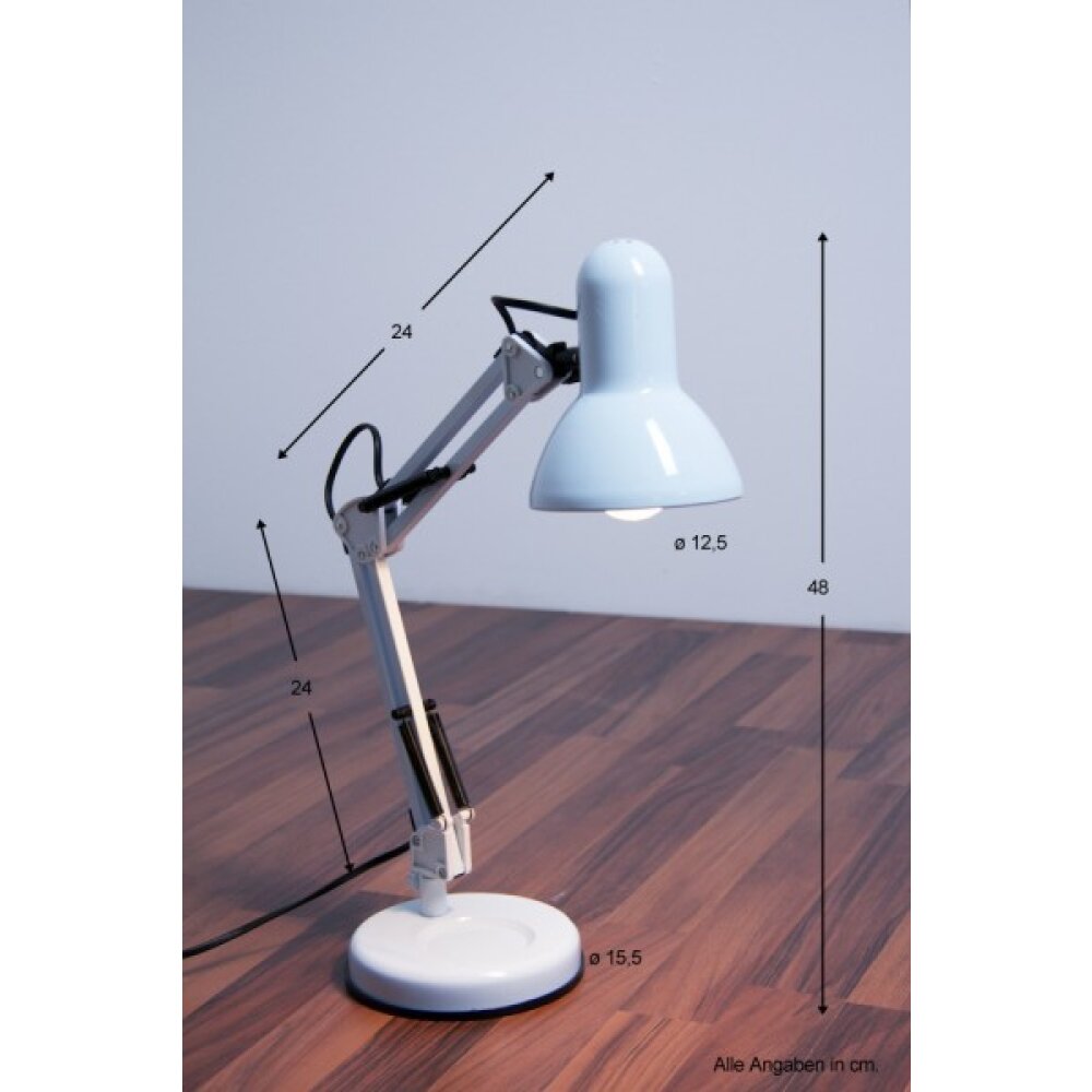 Lampe de table Globo Famous Blanc, 1 lumière main product photo