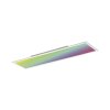 Plafonnier Leuchten-Direkt FLAT LED Blanc, 1 lumière, Télécommandes, Changeur de couleurs