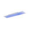 Plafonnier Leuchten-Direkt FLAT LED Blanc, 1 lumière, Télécommandes, Changeur de couleurs