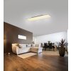 Plafonnier Leuchten-Direkt FLAT LED Blanc, 1 lumière, Télécommandes, Changeur de couleurs