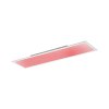 Plafonnier Leuchten-Direkt FLAT LED Blanc, 1 lumière, Télécommandes, Changeur de couleurs