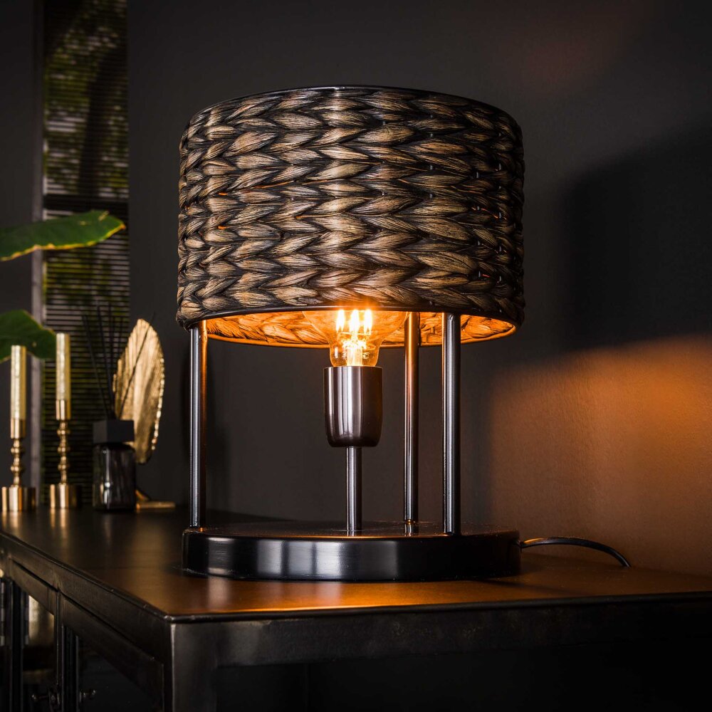 Tischleuchte Lampe à poser Brun foncé, 1 lumière main product photo