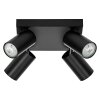 Spot Plafonnier, Spot de plafond Luminaires Ledvance LED Noir, 4 lumières