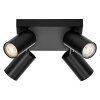 Spot Plafonnier, Spot de plafond Luminaires Ledvance LED Noir, 4 lumières