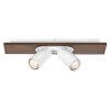 Spot Plafonnier Luminaires Ledvance LED Couleur bois, Blanc, 2 lumières