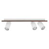 Spot Plafonnier, Spot de plafond Luminaires Ledvance LED Couleur bois, Blanc, 3 lumières
