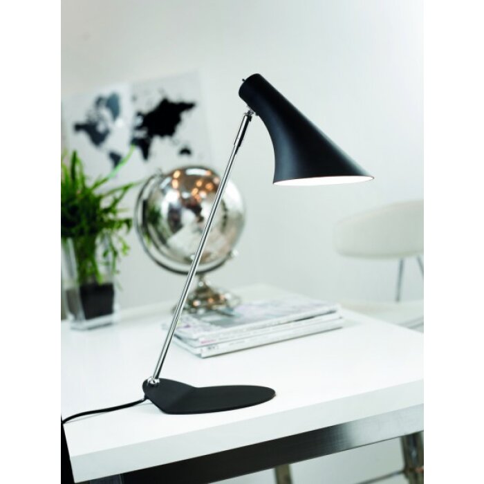 BRILLIANT White WOOD Lampe de table en bois et métal Blanc/bois 22 cm