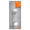 Spot Plafonnier, Spot de plafond Luminaires Ledvance LED Gris, 2 lumières