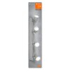 Spot Plafonnier, Spot de plafond Luminaires Ledvance LED Gris, 4 lumières