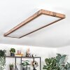 Salmi LED Couleur bois, Noir, 1 lumière, Télécommandes