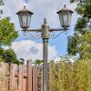 Loria Luminaire extérieur, Réverbère, Eclairage de chemin Brun, Or, 2 lumières