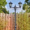 Loria Luminaire extérieur, Réverbère, Eclairage de chemin Noir, 2 lumières