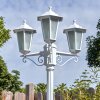 Loria Luminaire extérieur, Réverbère, Eclairage de chemin Blanc, 3 lumières