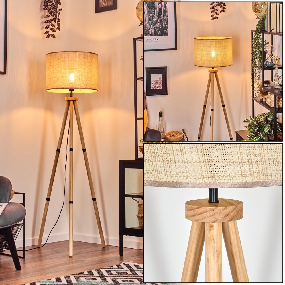 Bassagoda Lampadaire Écru, 1 lumière main product photo