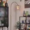Koyoto Boule lumineuse, Lampadaire Laiton, 1 lumière